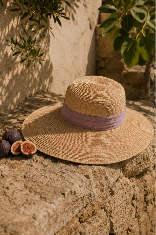 Chapeau capeline "Controluce"